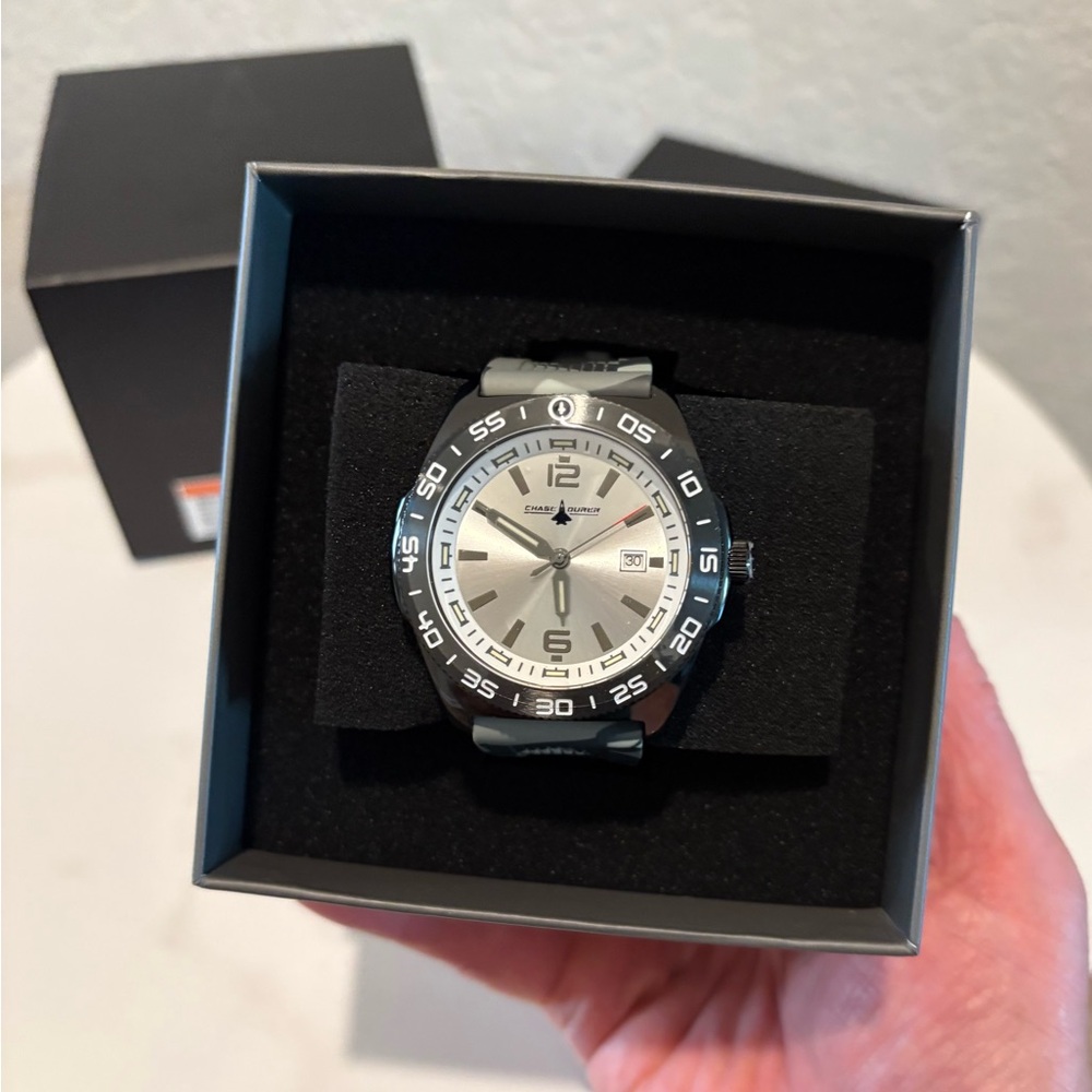 Chase Durer Men's Watch - 45mm,
Camouflage, Grey NWT